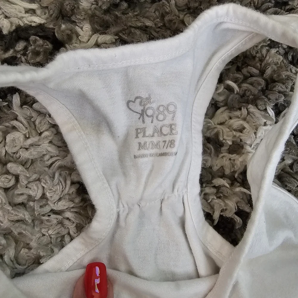 Girls Children Place Tank Top Size Medium 7/8